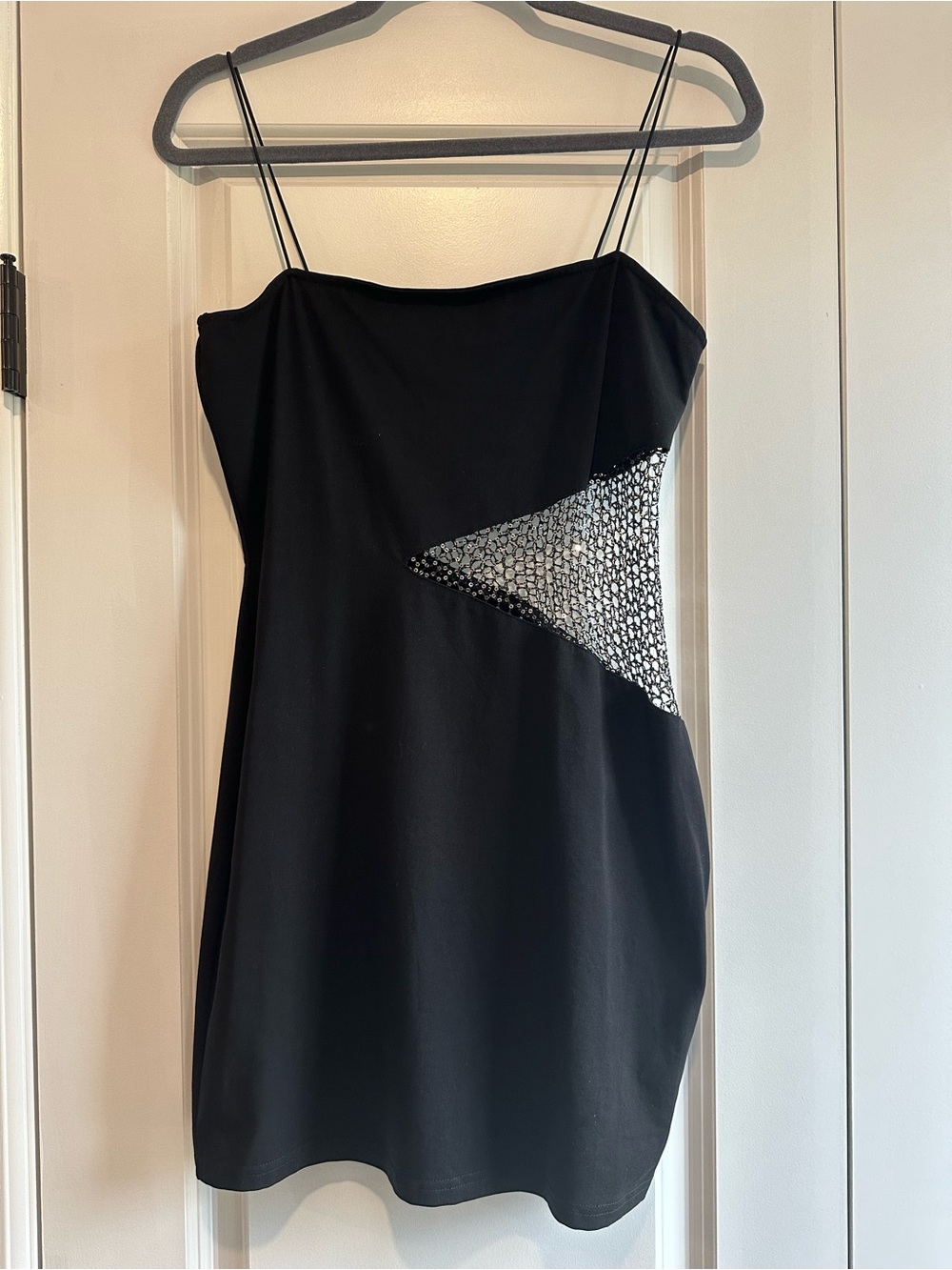 superdown Black Mini Dress – Size Medium